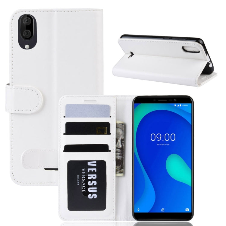 R64 Texture Single Fold Horizontal Flip Leather Case for WIKO Y80, with Holder & Card Slots & Wallet