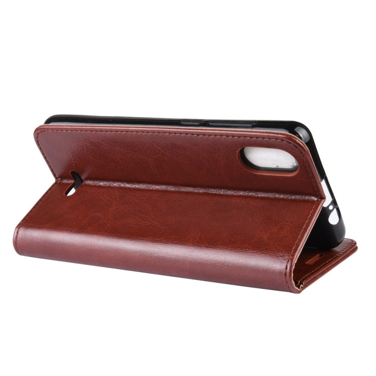 R64 Texture Single Fold Horizontal Flip Leather Case for WIKO Y80, with Holder & Card Slots & Wallet