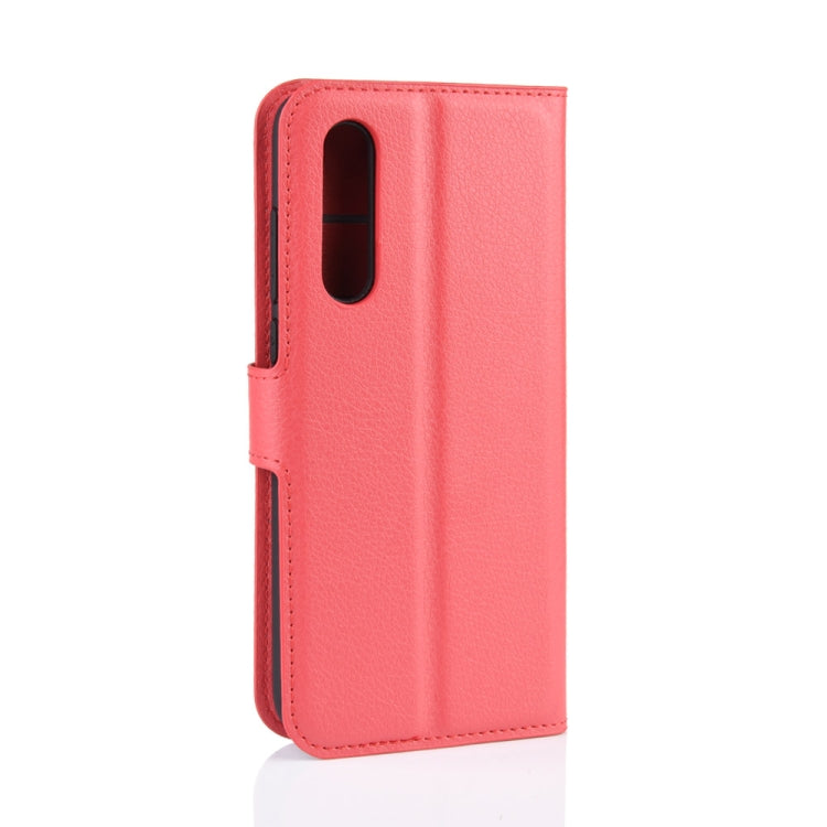 Litchi Texture Horizontal Flip Leather Case for Xiaomi Mi CC9, with Wallet & Holder & Card Slots