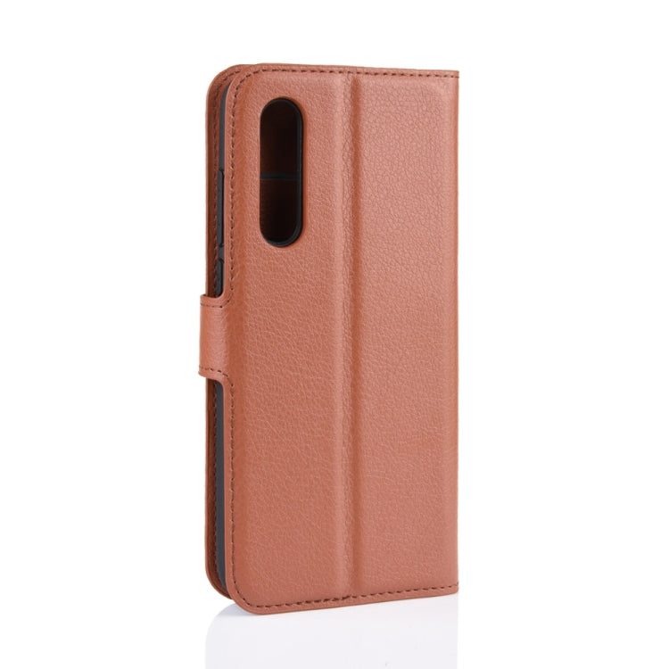 Litchi Texture Horizontal Flip Leather Case for Xiaomi Mi CC9, with Wallet & Holder & Card Slots