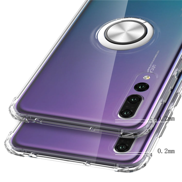 Ultra-thin TPU Protective Case for Huawei P20 Pro , with 360 Degree Rotation Holder