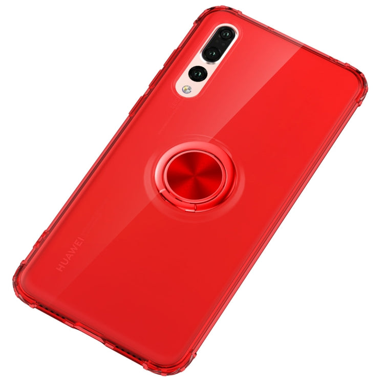 Ultra-thin TPU Protective Case for Huawei P20 Pro , with 360 Degree Rotation Holder