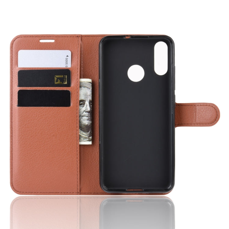 Litchi Texture Horizontal Flip Leather Case for Wiko View 3 Lite, with Wallet & Holder & Card Slots