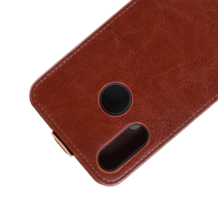 Crazy Horse Vertical Flip Leather Protective Case for Wiko View 3 Lite