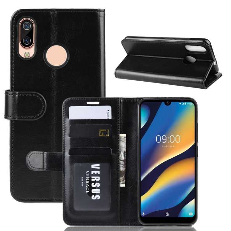 R64 Texture Single Fold Horizontal Flip Leather Case for Wiko View 3 Lite, with Holder & Card Slots & Wallet