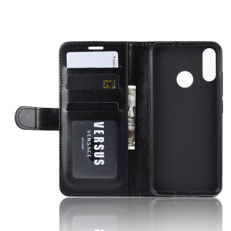 R64 Texture Single Fold Horizontal Flip Leather Case for Wiko View 3 Lite, with Holder & Card Slots & Wallet