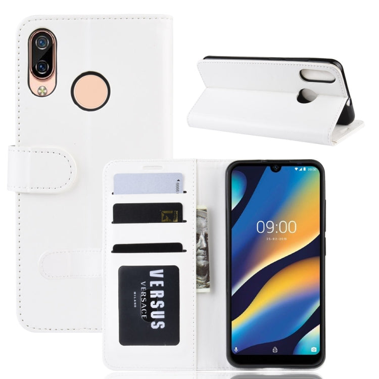 R64 Texture Single Fold Horizontal Flip Leather Case for Wiko View 3 Lite, with Holder & Card Slots & Wallet