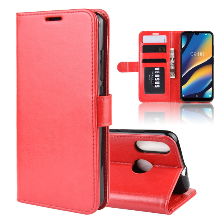 R64 Texture Single Fold Horizontal Flip Leather Case for Wiko View 3 Lite, with Holder & Card Slots & Wallet