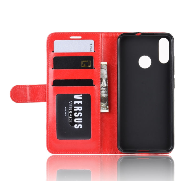 R64 Texture Single Fold Horizontal Flip Leather Case for Wiko View 3 Lite, with Holder & Card Slots & Wallet