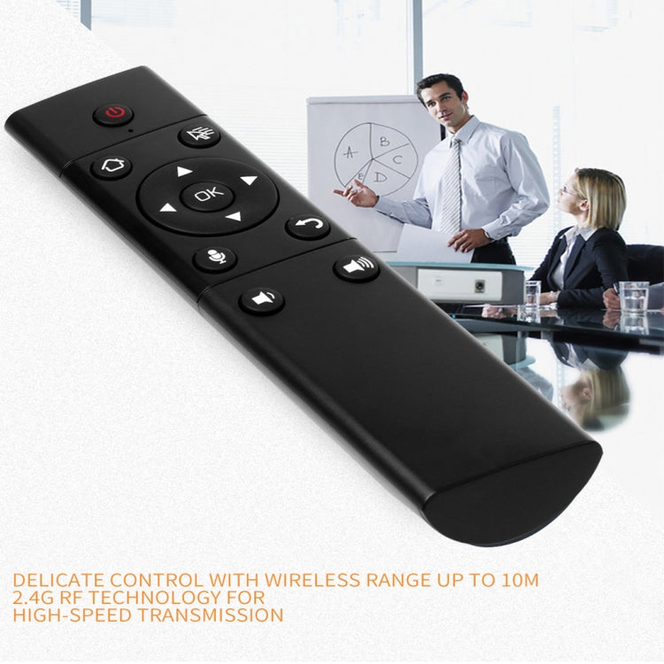 S122 Voice Control Fly Air Mouse 2.4GHz Wireless Microphone Remote Control for Android TV Box Mini PC
