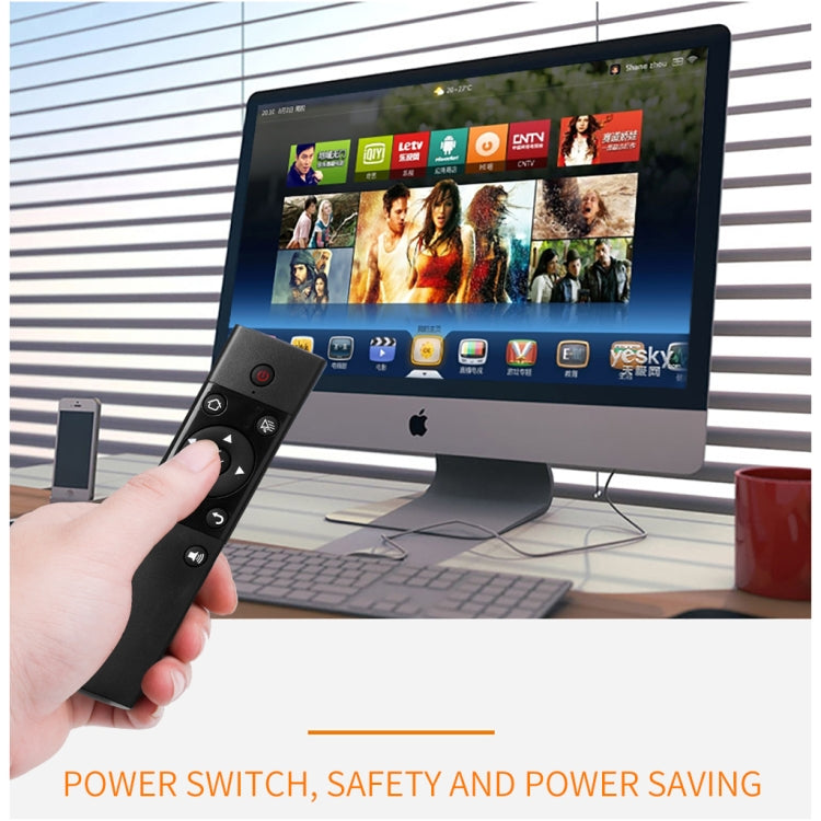 S122 Voice Control Fly Air Mouse 2.4GHz Wireless Microphone Remote Control for Android TV Box Mini PC