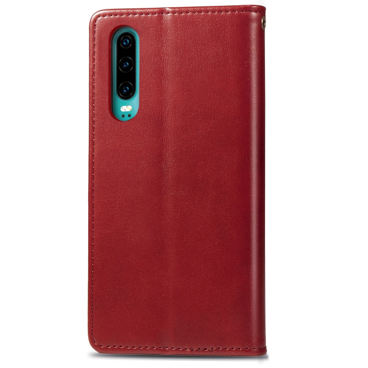Retro Solid Color Leather Buckle Mobile Phone Protection Leather Case with Photo Frame & Card Slot & Wallet & Bracket Function for Huawei P3