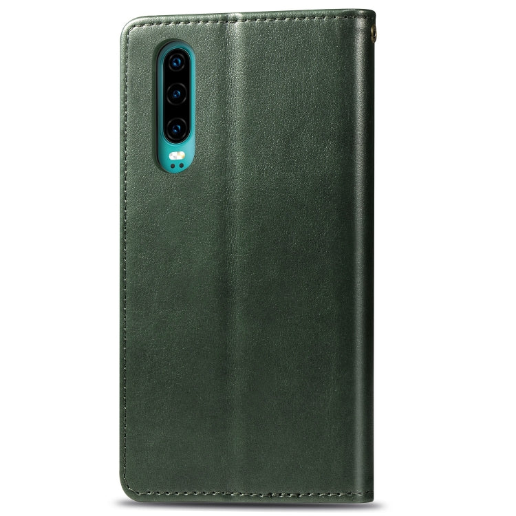 Retro Solid Color Leather Buckle Mobile Phone Protection Leather Case with Photo Frame & Card Slot & Wallet & Bracket Function for Huawei P3