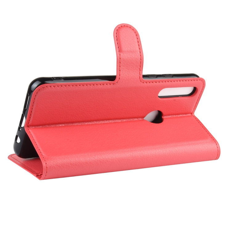 Litchi Texture Horizontal Flip Leather Case for Umidigi A5 Pro, with Wallet & Holder & Card Slots