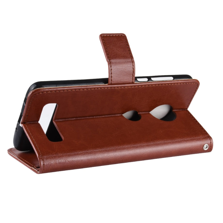 Retro Crazy Horse Texture Horizontal Flip Leather Case for Motorola Moto Z4/Z4 Play, with Holder & Card Slots & Photo Frame