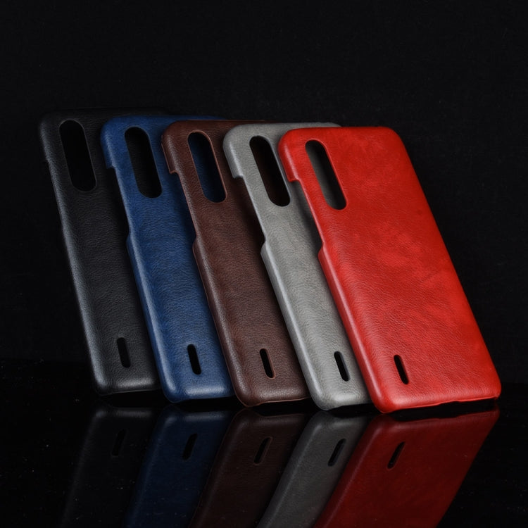 Shockproof Litchi Texture PC + PU Case For Xiaomi Mi A3