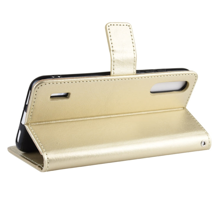 Retro Crazy Horse Texture Horizontal Flip Leather Case for Xiaomi CC9e /A3 , with Holder & Card Slots & Photo Frame