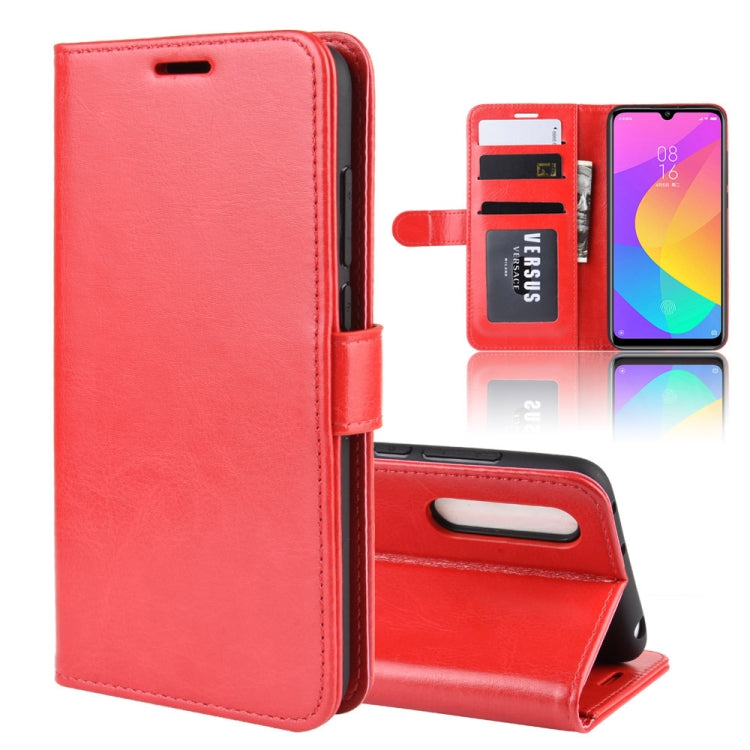 R64 Texture Single Fold Horizontal Flip Leather Case for Xiaomi MI CC9e / MI A3, with Holder & Card Slots & Wallet