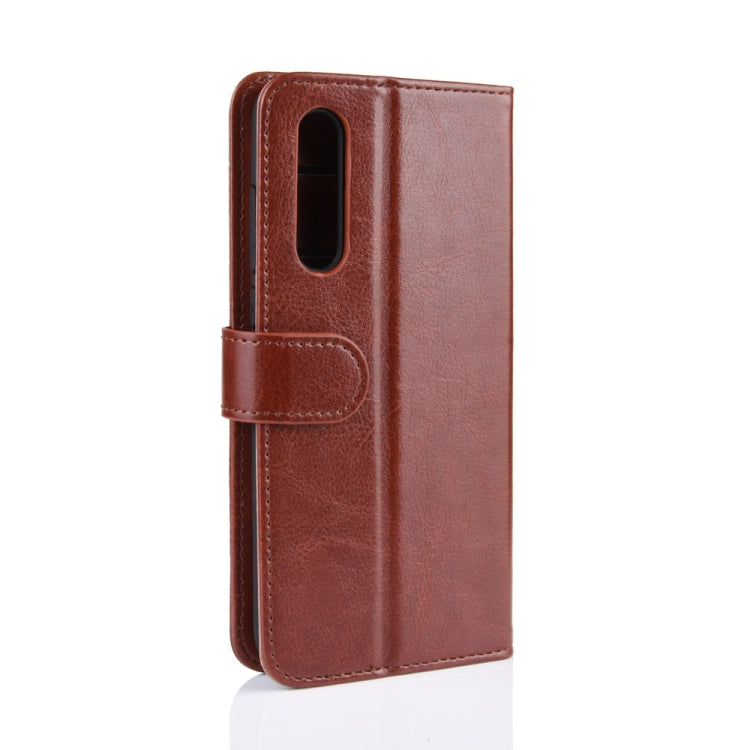 R64 Texture Single Fold Horizontal Flip Leather Case for Xiaomi MI CC9e / MI A3, with Holder & Card Slots & Wallet