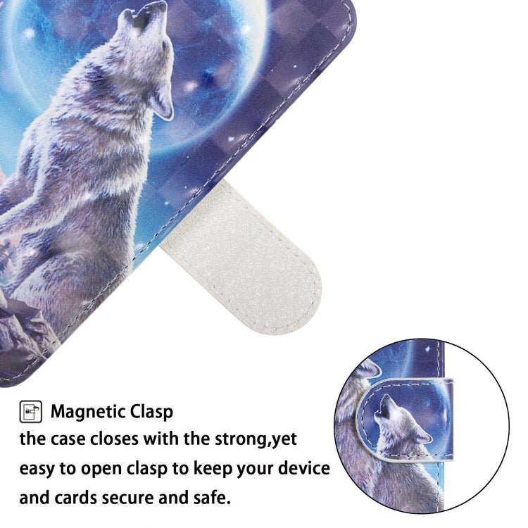 3D Visual Painting Left And Right Open Leather Case for Huawei Enjoy 8e / 7A / 7A Pro / Y6 Prime 2018 , With Bracket & Card Slot & Wallet & Bracelet