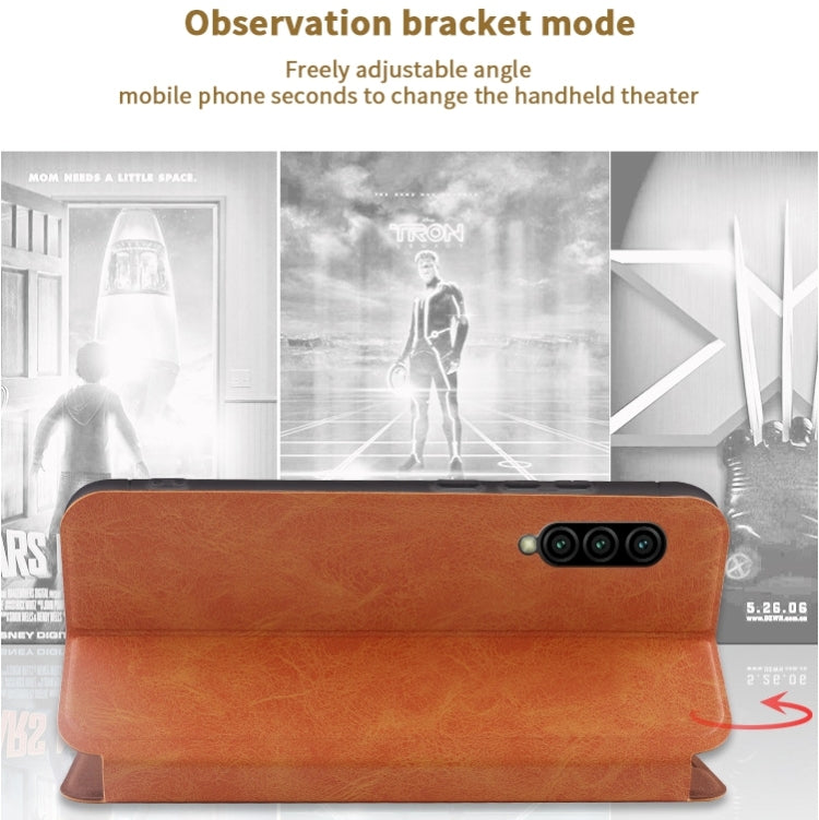 MOFI Crazy Horse Texture Horizontal Flip Protective Leather Case for Xiaomi Mi CC9