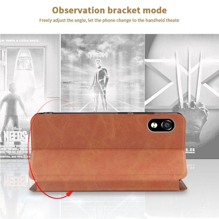 MOFI Crazy Horse Texture Horizontal Flip Protective Leather Case for Xiaomi Redmi 7A