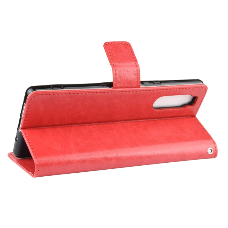 Retro Crazy Horse Texture Horizontal Flip Leather Case for Sony Xperia 2 , with Holder & Card Slots & Photo Frame