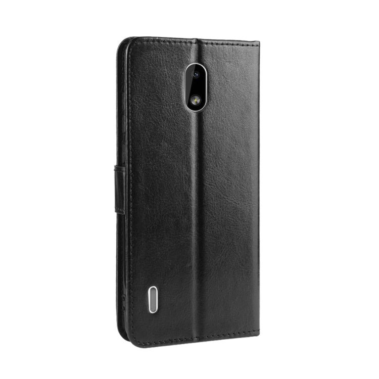 Retro Crazy Horse Texture Horizontal Flip Leather Case for Nokia 3.1 C , with Holder & Card Slots & Photo Frame