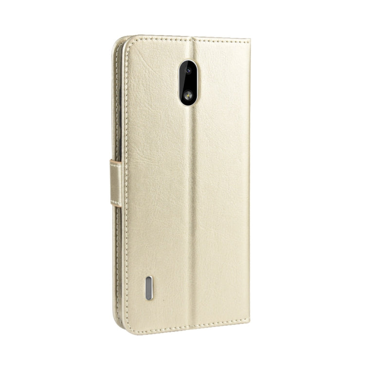 Retro Crazy Horse Texture Horizontal Flip Leather Case for Nokia 3.1 C , with Holder & Card Slots & Photo Frame