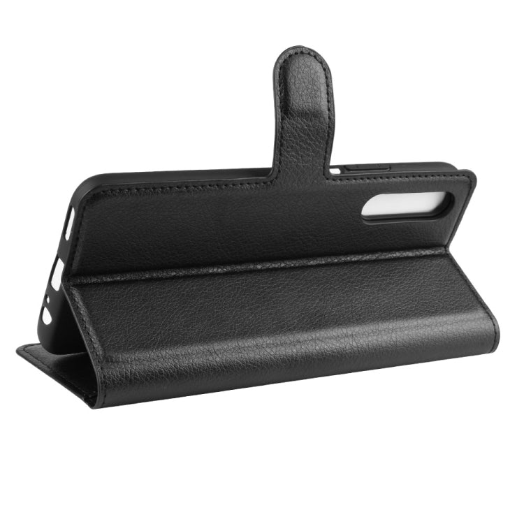 Litchi Texture Horizontal Flip Leather Case for Honor 9X / Honor 9X Pro , with Wallet & Holder & Card Slots