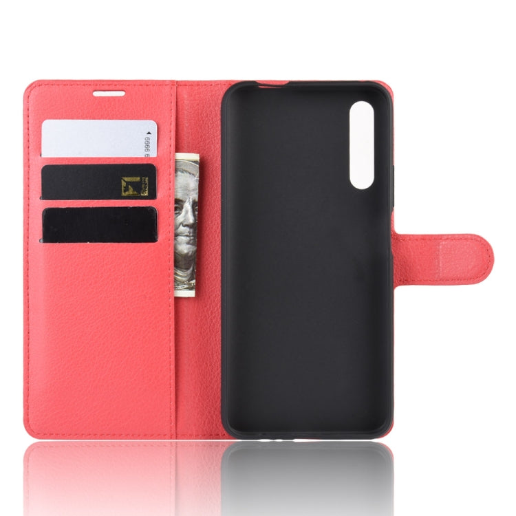 Litchi Texture Horizontal Flip Leather Case for Honor 9X / Honor 9X Pro , with Wallet & Holder & Card Slots