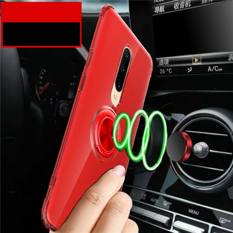 Ultra-thin TPU Protective Case for OnePlus 7 Pro, with 360 Degree Rotation Holder