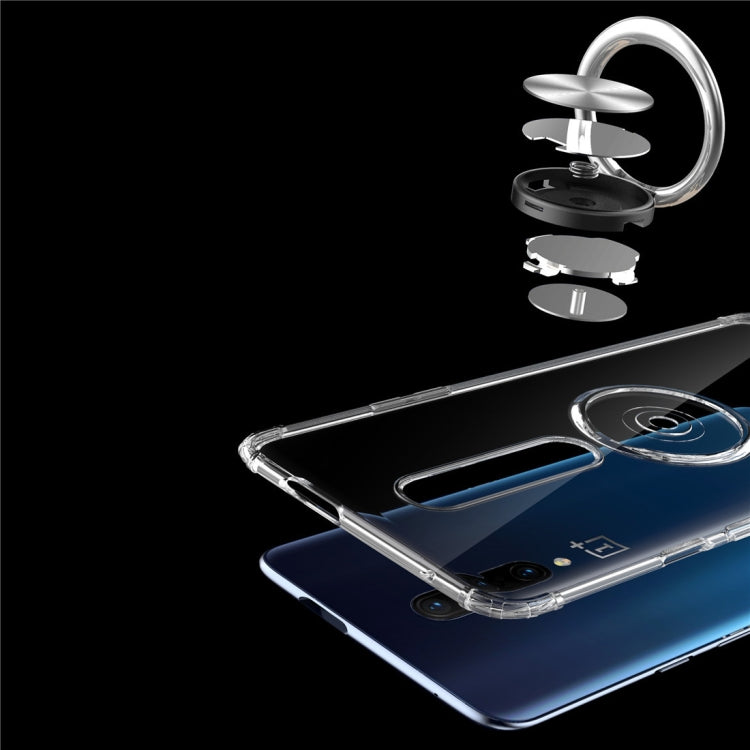 Ultra-thin TPU Protective Case for OnePlus 7 Pro, with 360 Degree Rotation Holder
