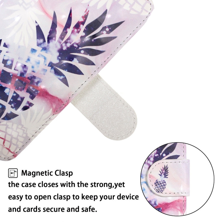 3D Visual Painting Left And Right Open Leather Case for Huawei Honor 20 Pro, With Bracket & Card Slot & Wallet & Bracelet