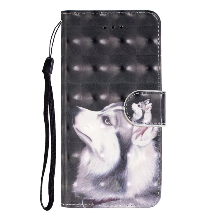 3D Visual Painting Left And Right Open Leather Case for Huawei Honor 20 Pro, With Bracket & Card Slot & Wallet & Bracelet