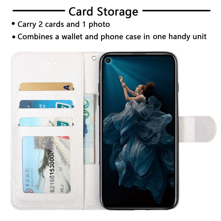 3D Visual Painting Left And Right Open Leather Case for Huawei Honor 20 Pro, With Bracket & Card Slot & Wallet & Bracelet