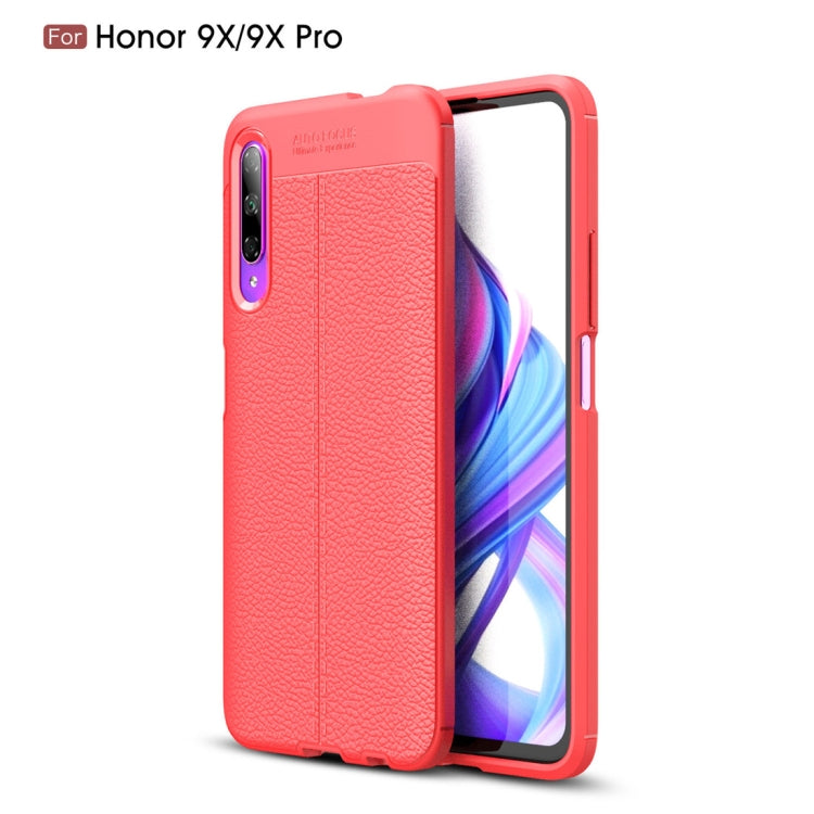 Litchi Texture TPU Shockproof Case for Huawei Honor 9X / 9X Pro