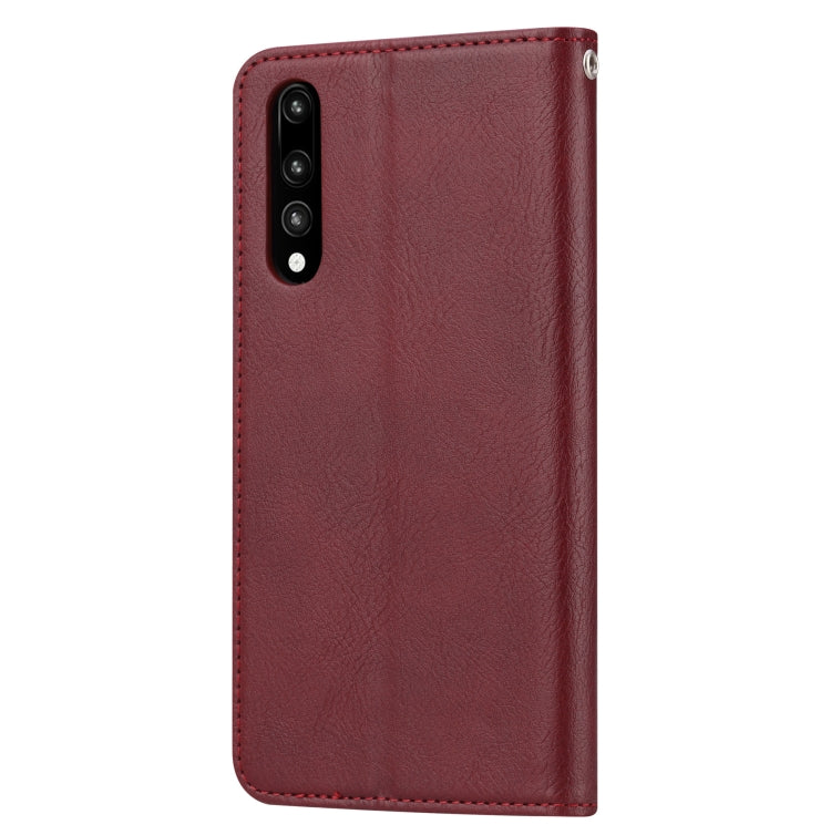 Knead Skin Texture Horizontal Flip Leather Case for Xiaomi CC9e / A3, with Photo Frame & Holder & Card Slots & Wallet