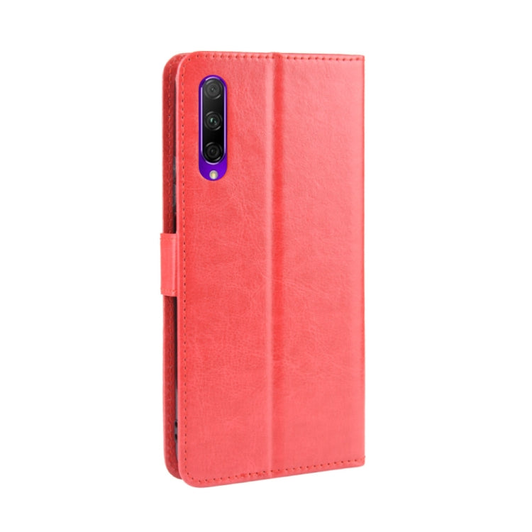 Retro Crazy Horse Texture Horizontal Flip Leather Case for Huawei Honor 9X / Honor 9X Pro, with Holder & Card Slots & Photo Frame