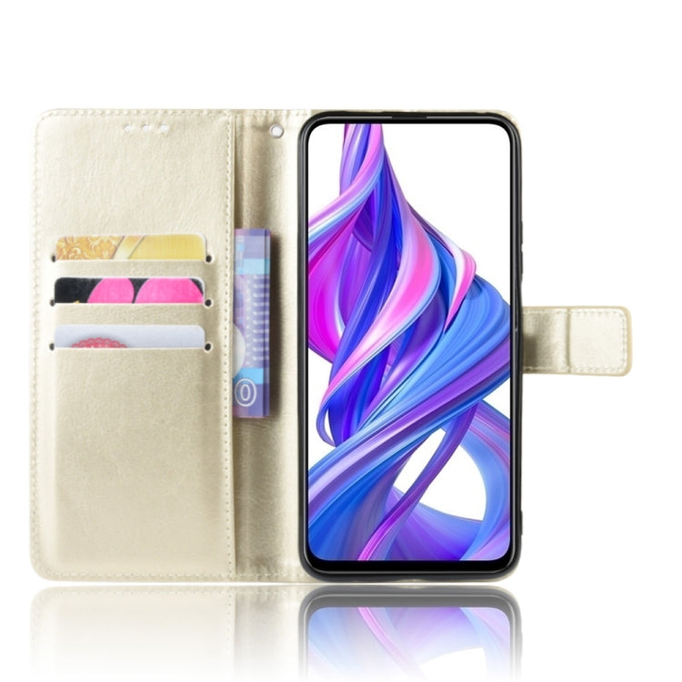 Retro Crazy Horse Texture Horizontal Flip Leather Case for Huawei Honor 9X / Honor 9X Pro, with Holder & Card Slots & Photo Frame