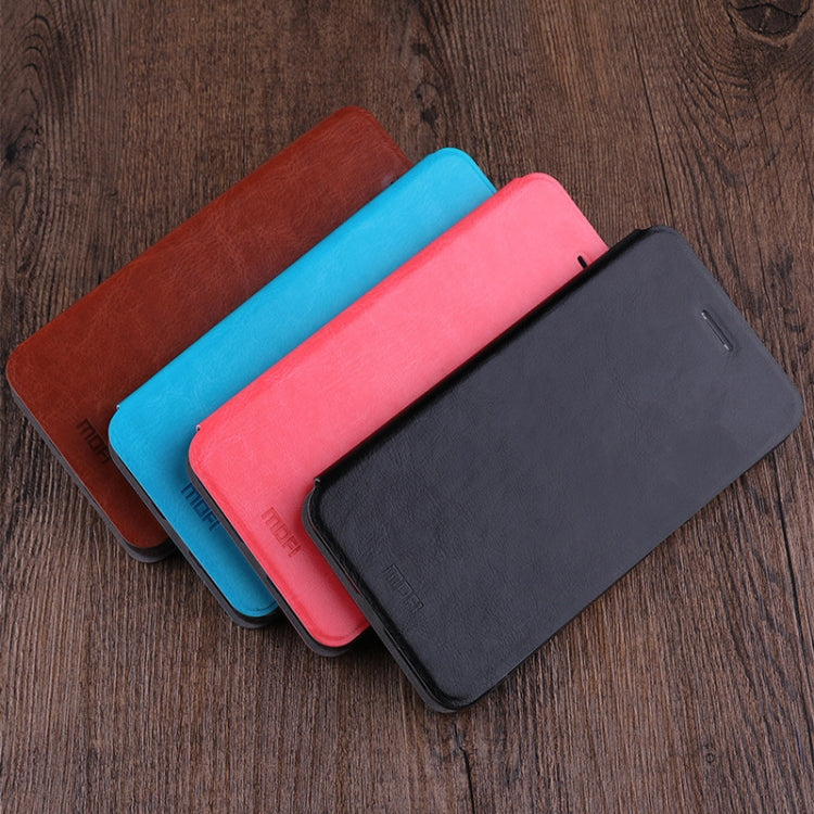 MOFI Rui Series Classical Leather Flip Leather Case With Bracket Embedded Steel Plate All-inclusive for Xiaomi Mi CC9e / A3
