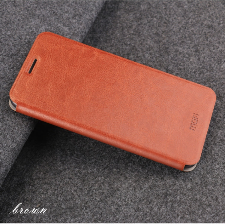 MOFI Rui Series Classical Leather Flip Leather Case With Bracket Embedded Steel Plate All-inclusive for Xiaomi Mi CC9e / A3