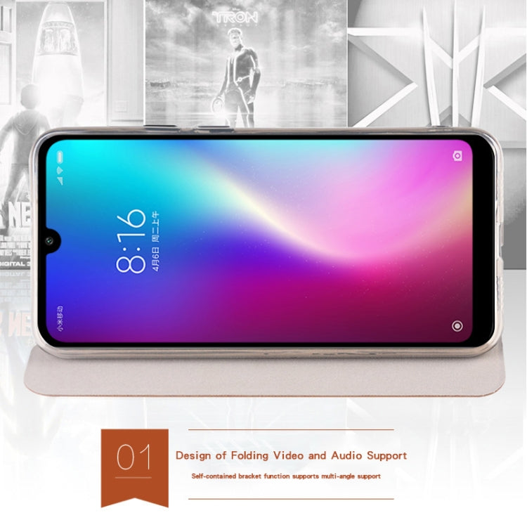 MOFI Rui Series Classical Leather Flip Leather Case With Bracket Embedded Steel Plate All-inclusive for Xiaomi RedMi 7