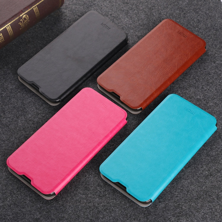 MOFI Rui Series Classical Leather Flip Leather Case With Bracket Embedded Steel Plate All-inclusive for Xiaomi RedMi 7