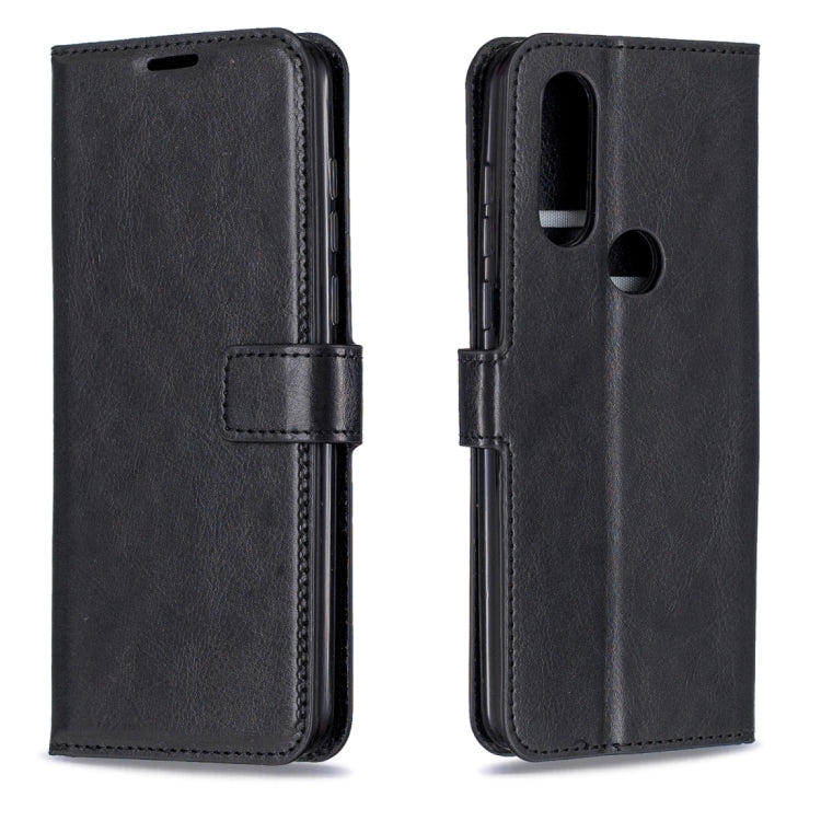 Crazy Horse Texture Horizontal Flip Leather Case with Holder & Card Slots & Wallet & Photo Frame For Moto One Vision