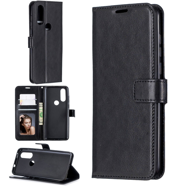 Crazy Horse Texture Horizontal Flip Leather Case with Holder & Card Slots & Wallet & Photo Frame For Moto One Vision