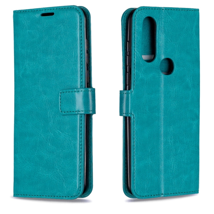 Crazy Horse Texture Horizontal Flip Leather Case with Holder & Card Slots & Wallet & Photo Frame For Moto One Vision