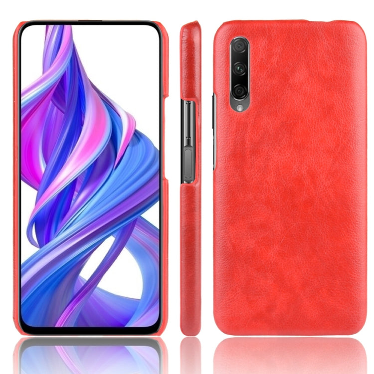Shockproof Litchi Texture PC + PU Case For Huawei Honor 9X/9X Pro