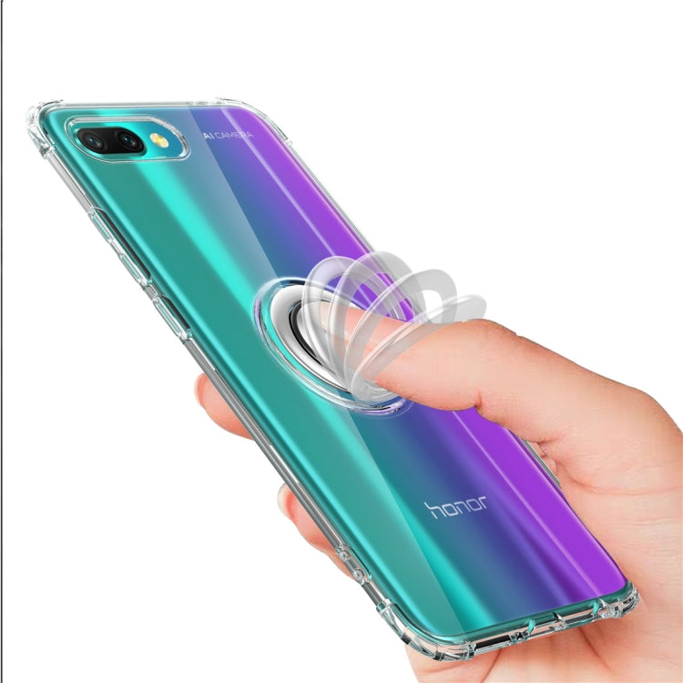 Ultra-thin TPU Protective Case for Huawei Honor 10 , with 360 Degree Rotation Holder