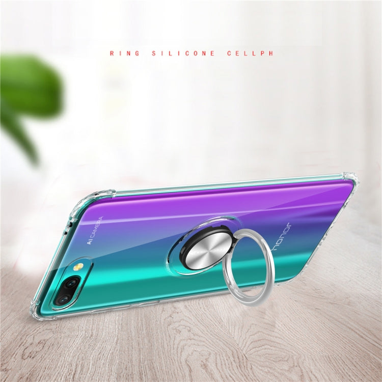 Ultra-thin TPU Protective Case for Huawei Honor 10 , with 360 Degree Rotation Holder